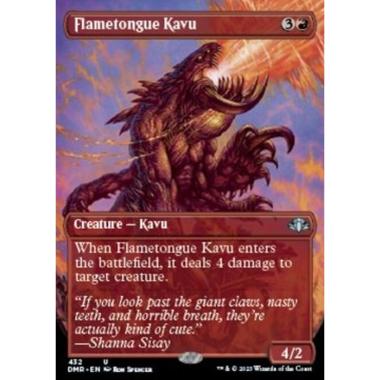 Flametongue Kavu (V.2) - Flametongue Kavu (V.2) - [XDMR] [NM] [Foil]