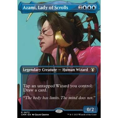 Azami, Lady of Scrolls (V.2) - Azami, Lady of Scrolls (V.2) - [XCMM] [NM]