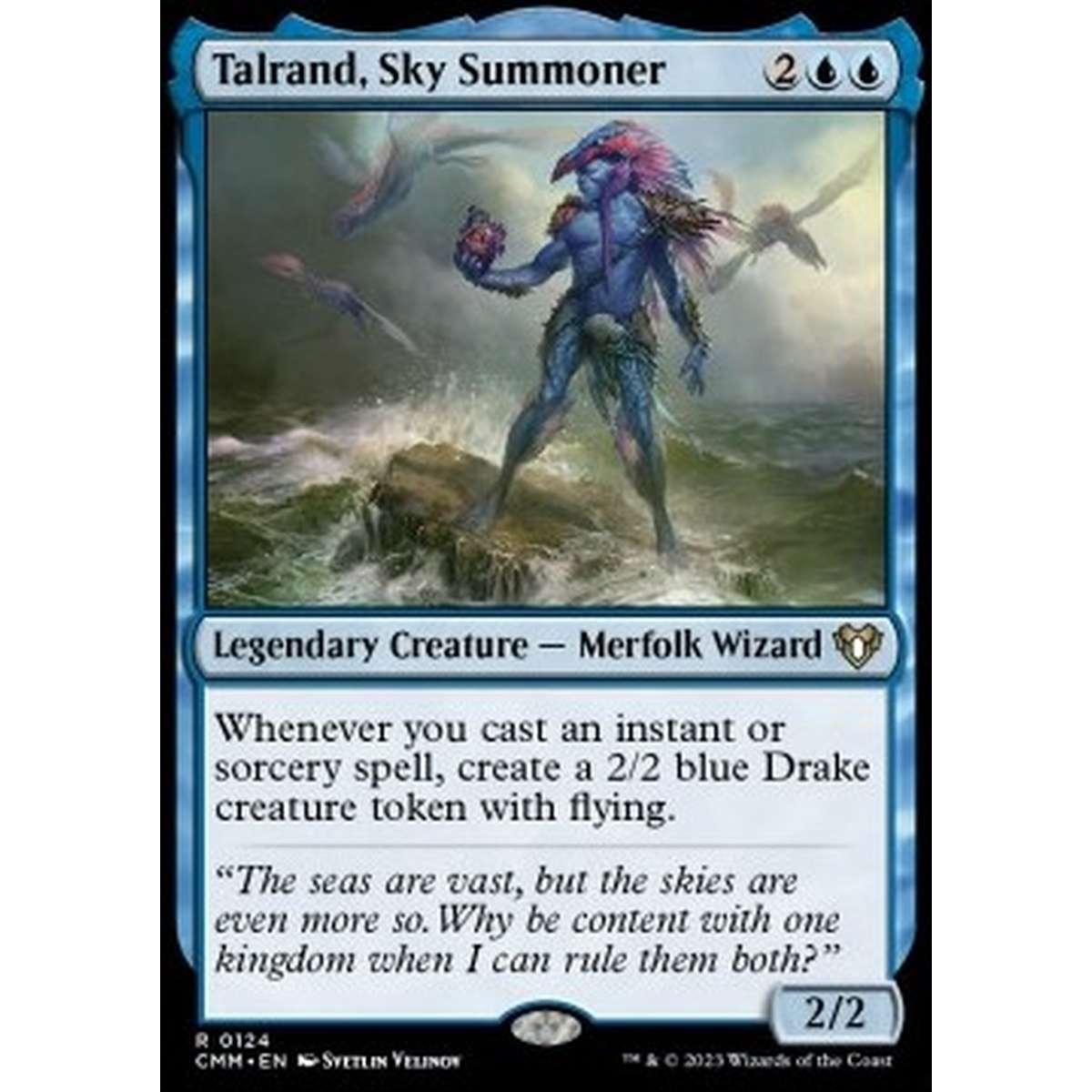 Talrand, Sky Summoner - Talrand, Sky Summoner - [CMM] [NM] [Foil]