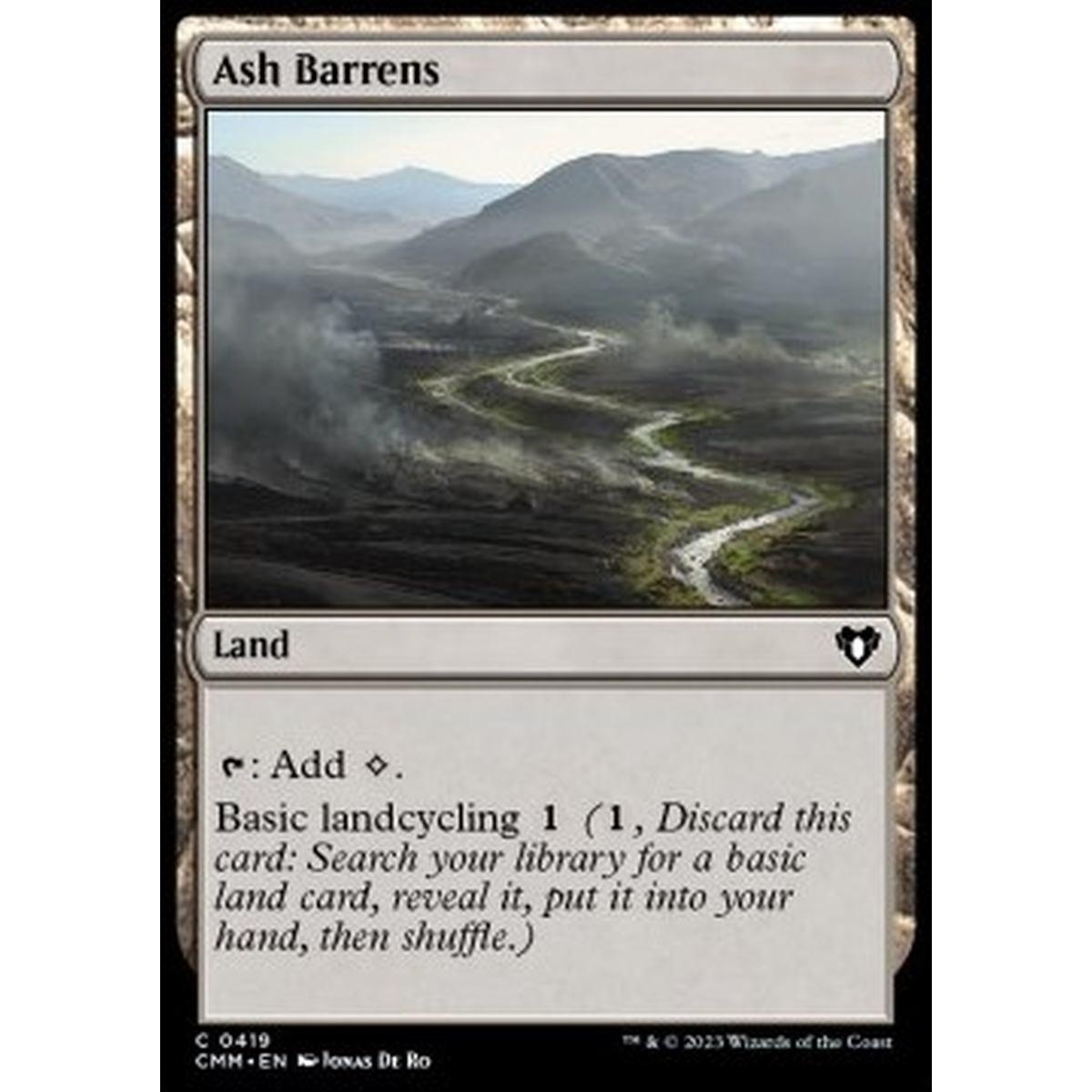 Ash Barrens - Ash Barrens - [CMM] [NM] [Foil]