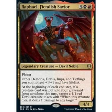 Raphael, Fiendish Savior - Raphael, Fiendish Savior - [CLB] [NM] [Foil]