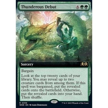 Thunderous Debut - Thunderous Debut - [XWOE] [NM]