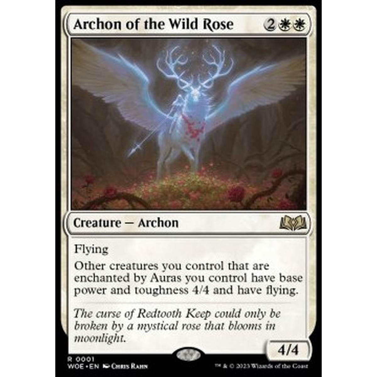 Archon of the Wild Rose - Archon of the Wild Rose - [WOE] [NM] [Foil]