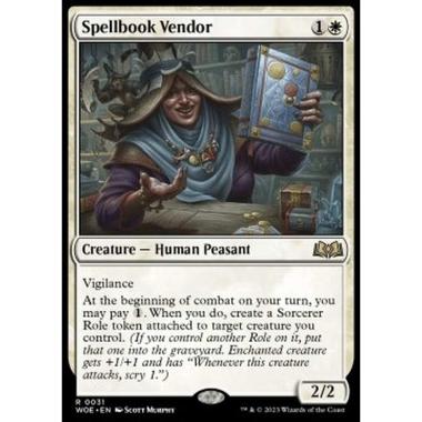 Spellbook Vendor - Spellbook Vendor - [WOE] [NM]