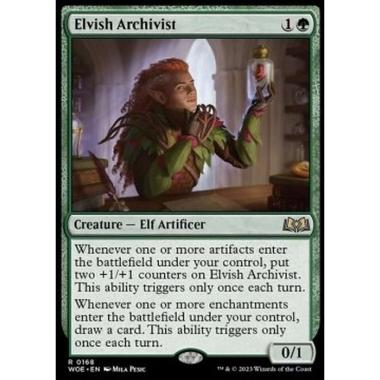 Elvish Archivist - Elvish Archivist - [WOE] [NM] [Foil]
