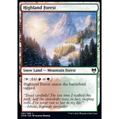 Highland Forest - Highland Forest - [KHM] [NM] [Foil]