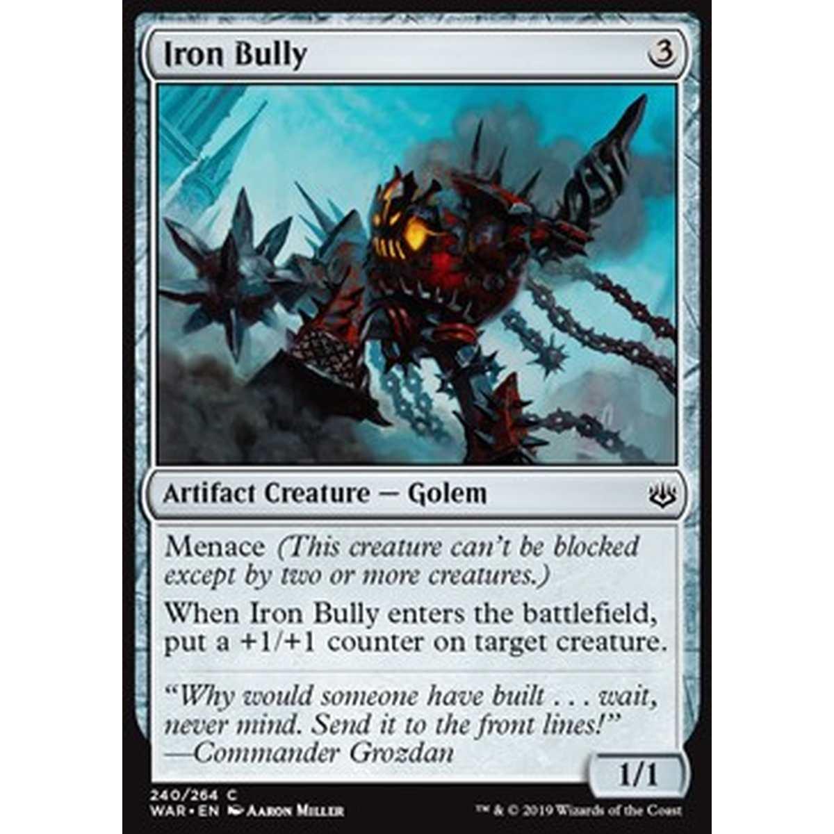 Iron Bully - Bullo di Ferro - [WAR] [NM]