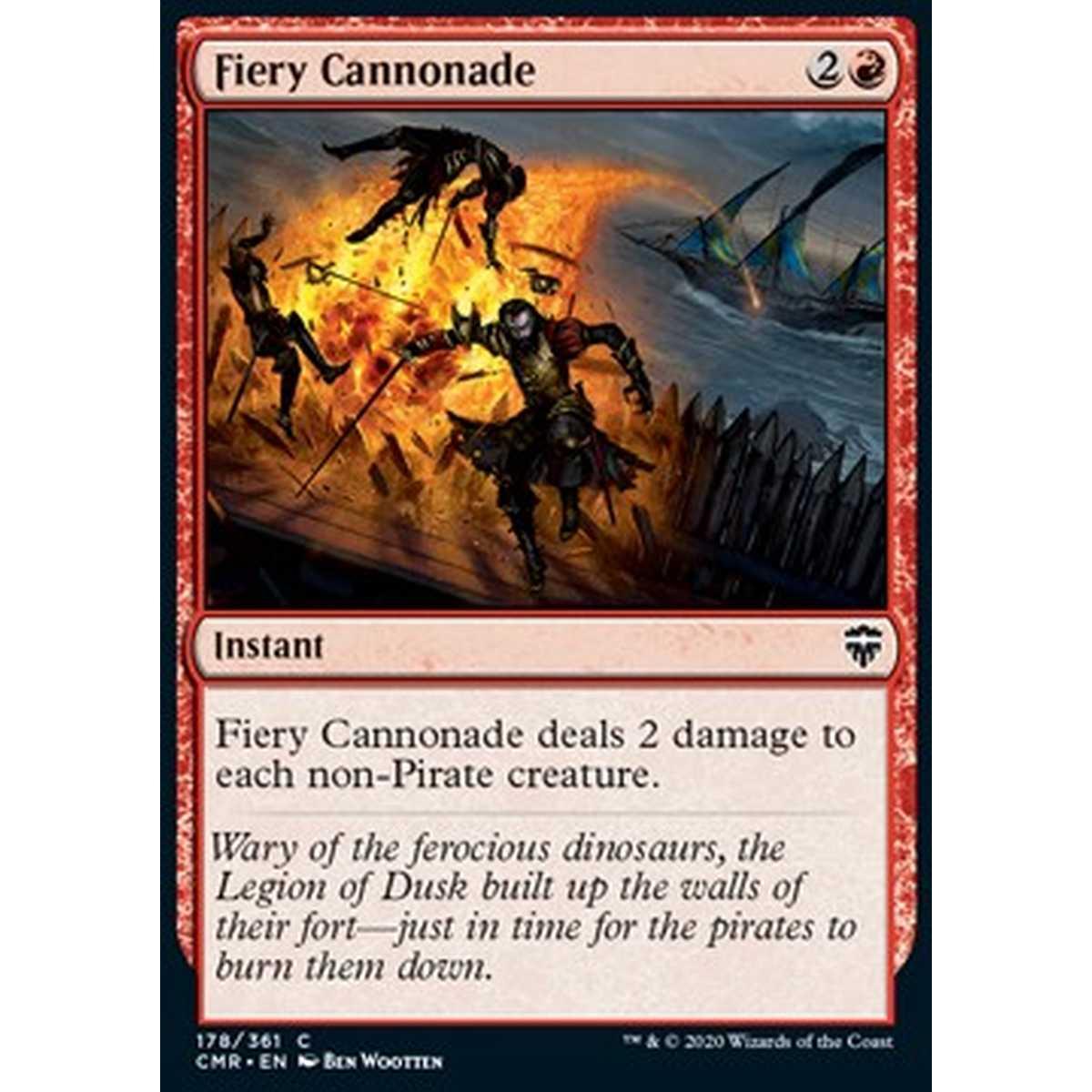 Fiery Cannonade - Fiery Cannonade - [CMR] [NM] [Foil]