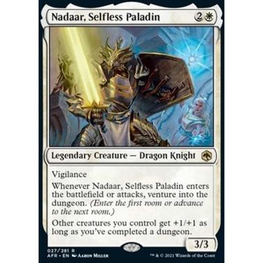 Nadaar, Selfless Paladin - Nadaar, Paladino Altruista - [AFR] [NM]