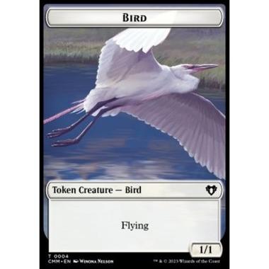Bird Token (W 1/1) // Drake Token (U 2/2) - Bird Token (W 1/1) // Drake Token (U 2/2) - [XCMM] [NM]