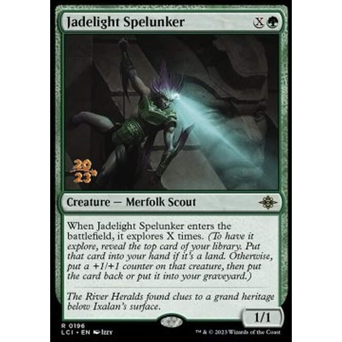 Jadelight Spelunker (V.1) - Speleologo della Luce di Giada (V.1) - [PLCI] [NM] [Foil]