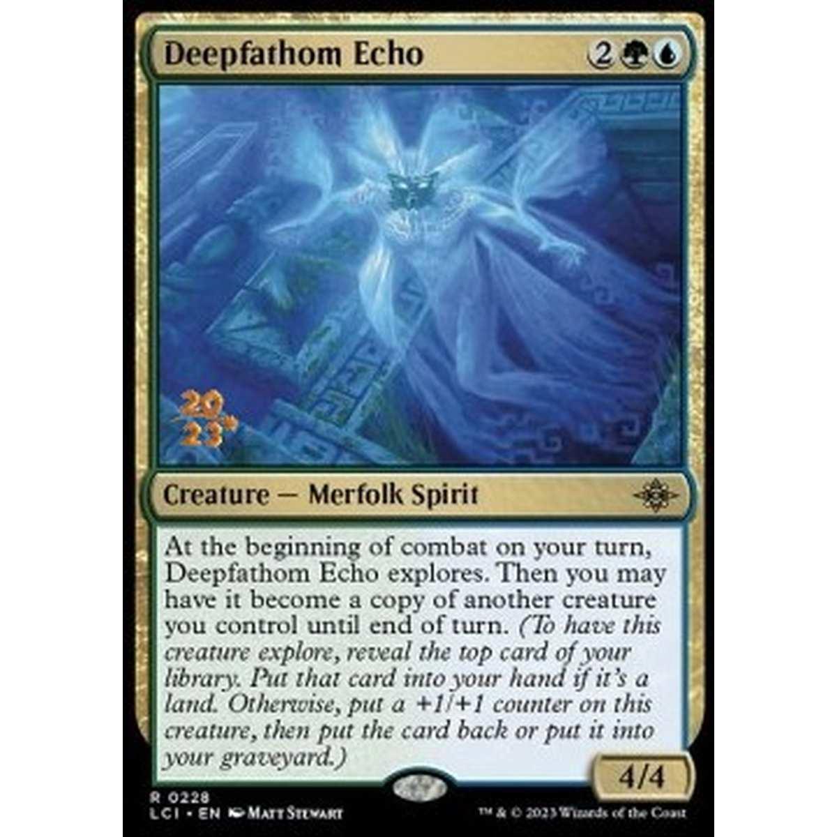 Deepfathom Echo (V.1) - Eco delle ProfonditÃ (V.1) - [PLCI] [NM] [Foil]