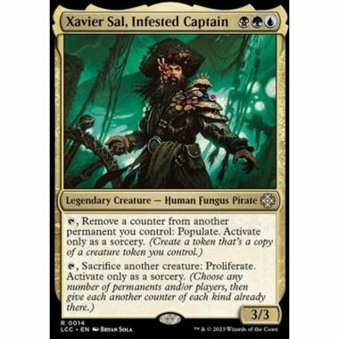 Xavier Sal, Infested Captain - Xavier Sal, Infested Captain - [LCC] [NM]