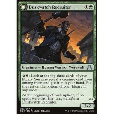 Duskwatch Recruiter / Krallenhorde Howler - Reclutatore della Guardia del Crepuscolo // Ululatore Krallenhorde - [SOI] [NM]