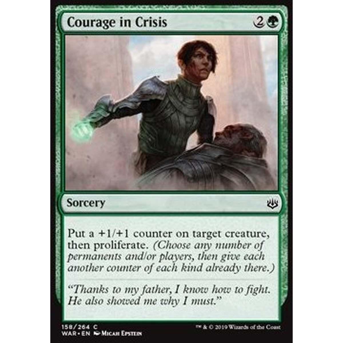 Courage in Crisis - Coraggio nella Crisi - [WAR] [NM]