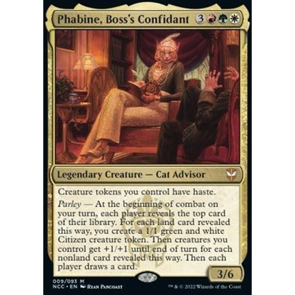Phabine, Boss's Confidant - Phabine, Confidente del Boss - [NCC] [NM] [Foil]