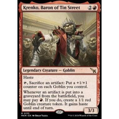 Krenko, Baron of Tin Street - Krenko, Baron of Tin Street - [MKM] [NM]