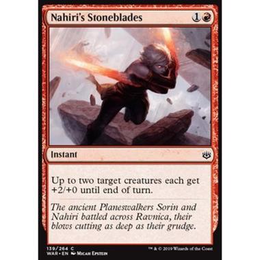Nahiri's Stoneblades - Lame di Pietra di Nahiri - [WAR] [NM]