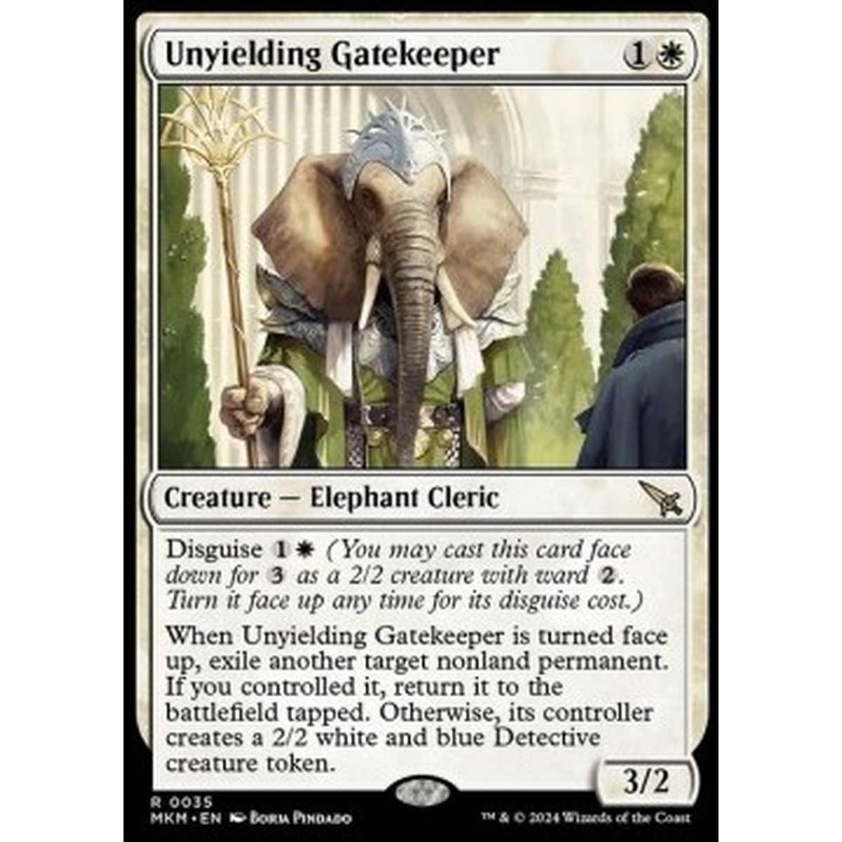 Unyielding Gatekeeper - Unyielding Gatekeeper - [MKM] [NM] [Foil]