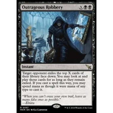 Outrageous Robbery - Outrageous Robbery - [MKM] [NM] [Foil]