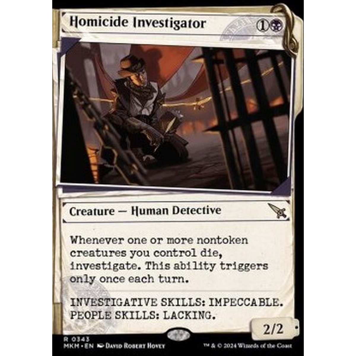 Homicide Investigator - Homicide Investigator - [XMKM] [NM]