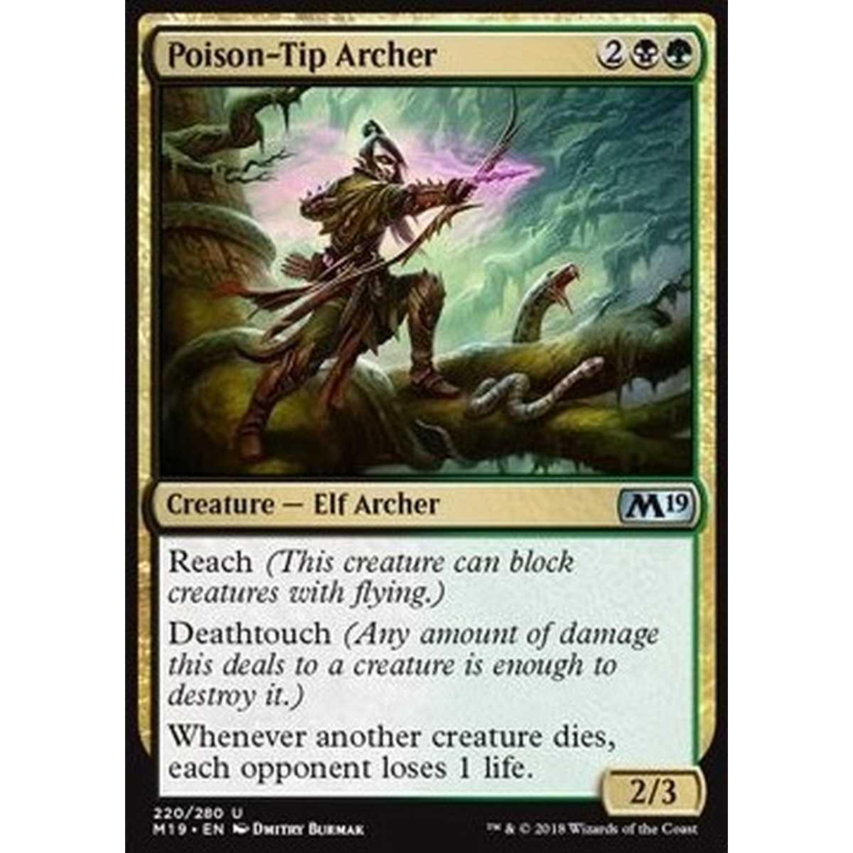 Poison-Tip Archer - Poison-Tip Archer - [M19] [EX]