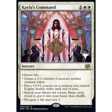 Kayla's Command (V.2) - Comando di Kayla (V.2) - [PBRO] [NM] [Foil]