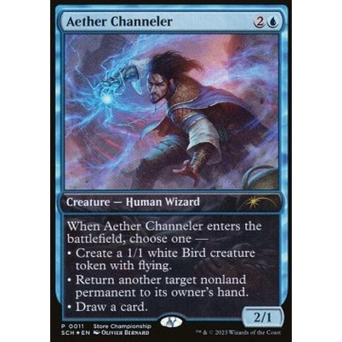 Aether Channeler - Aether Channeler - [SCH] [NM] [Foil]