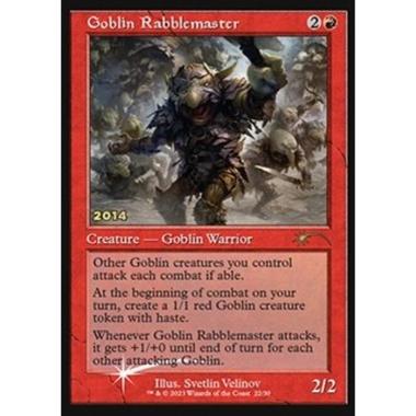 Goblin Rabblemaster - Goblin Rabblemaster - [30C] [NM] [Foil]