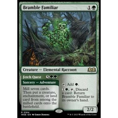 Bramble Familiar // Fetch Quest - Bramble Familiar // Fetch Quest - [WOE] [NM]