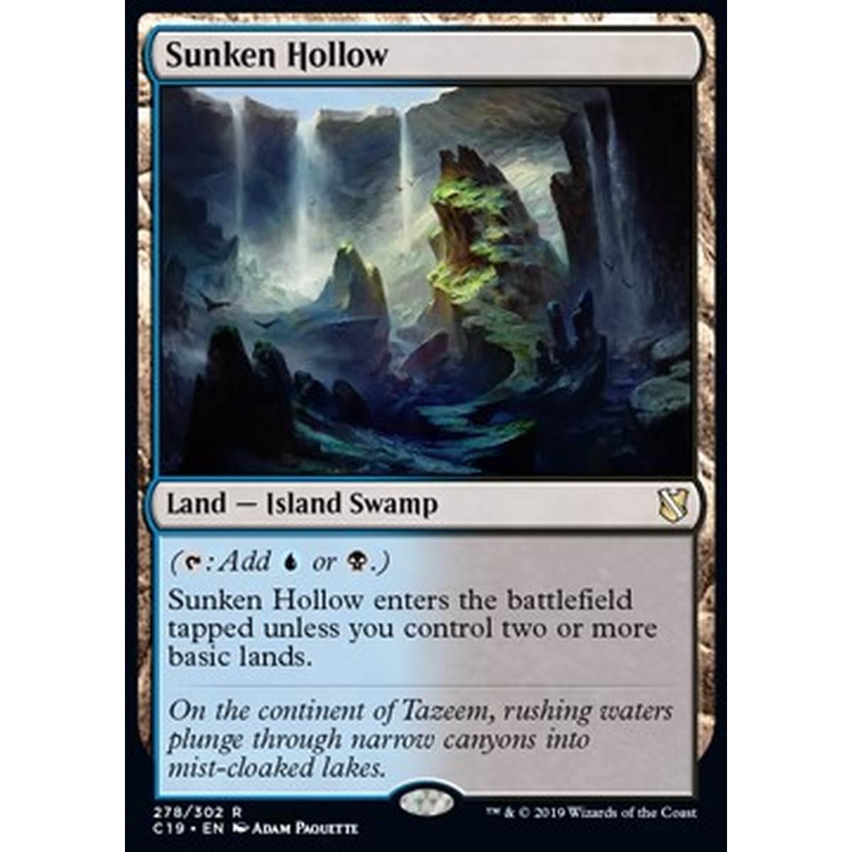 Sunken Hollow - Conca Infossata - [C19] [EX]