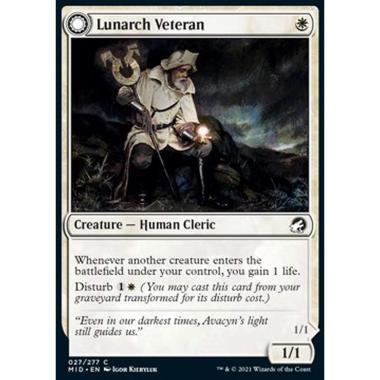 Lunarch Veteran // Luminous Phantom - Lunarch Veteran // Luminous Phantom - [MID] [NM] [Foil]