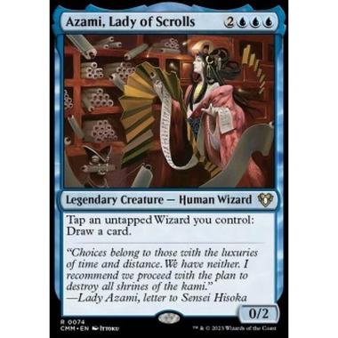 Azami, Lady of Scrolls - Azami, Lady of Scrolls - [CMM] [NM] [Foil]