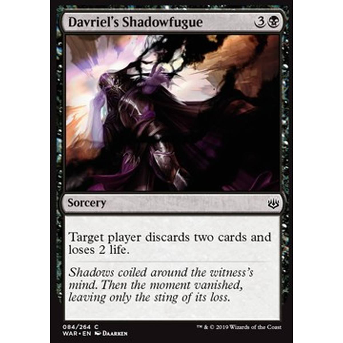 Davriel's Shadowfugue - Sinfonia Oscura di Davriel - [WAR] [NM]
