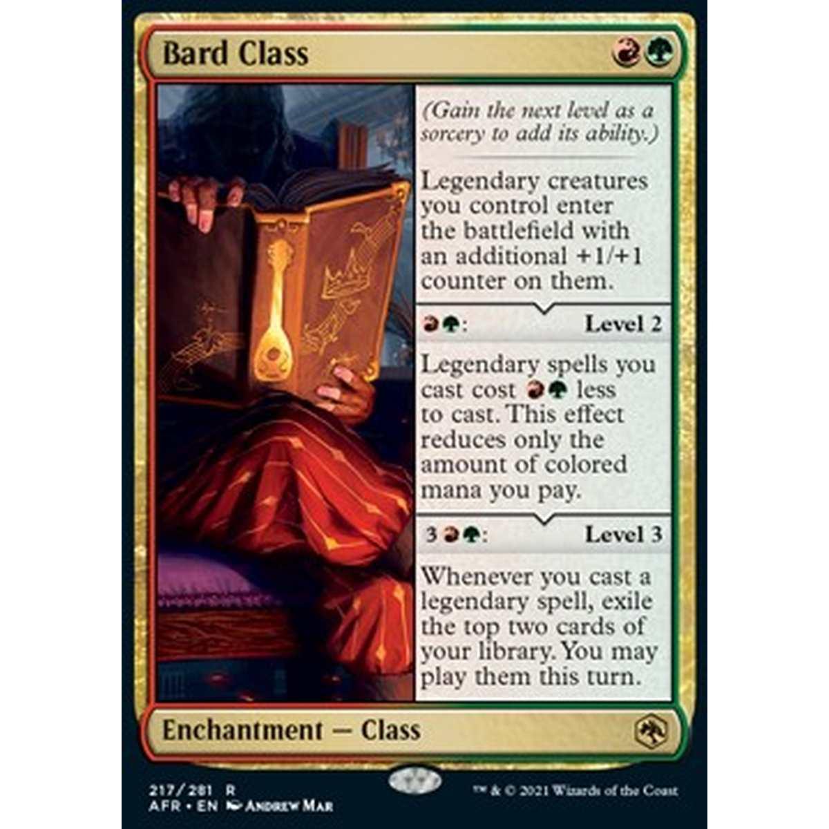 Bard Class - Classe del Bardo - [AFR] [NM]