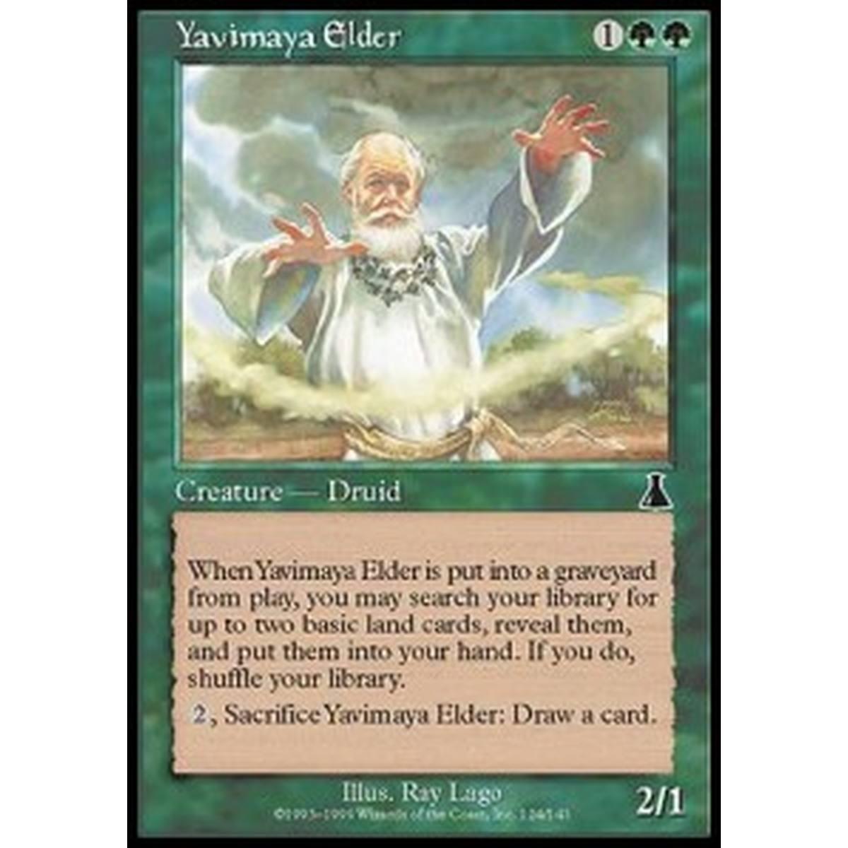 Yavimaya Elder - ãƒ¤ãƒ´ã£ãƒžãƒ¤ã®å¤è - [UDS] [GD]