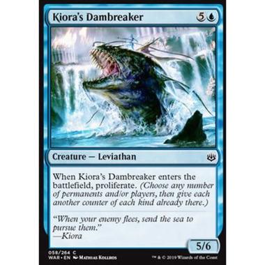 Kiora's Dambreaker - Spezzadighe di Kiora - [WAR] [NM]