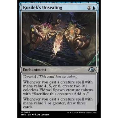 Kozilek's Unsealing - Kozilek's Unsealing - [MH3] [NM]