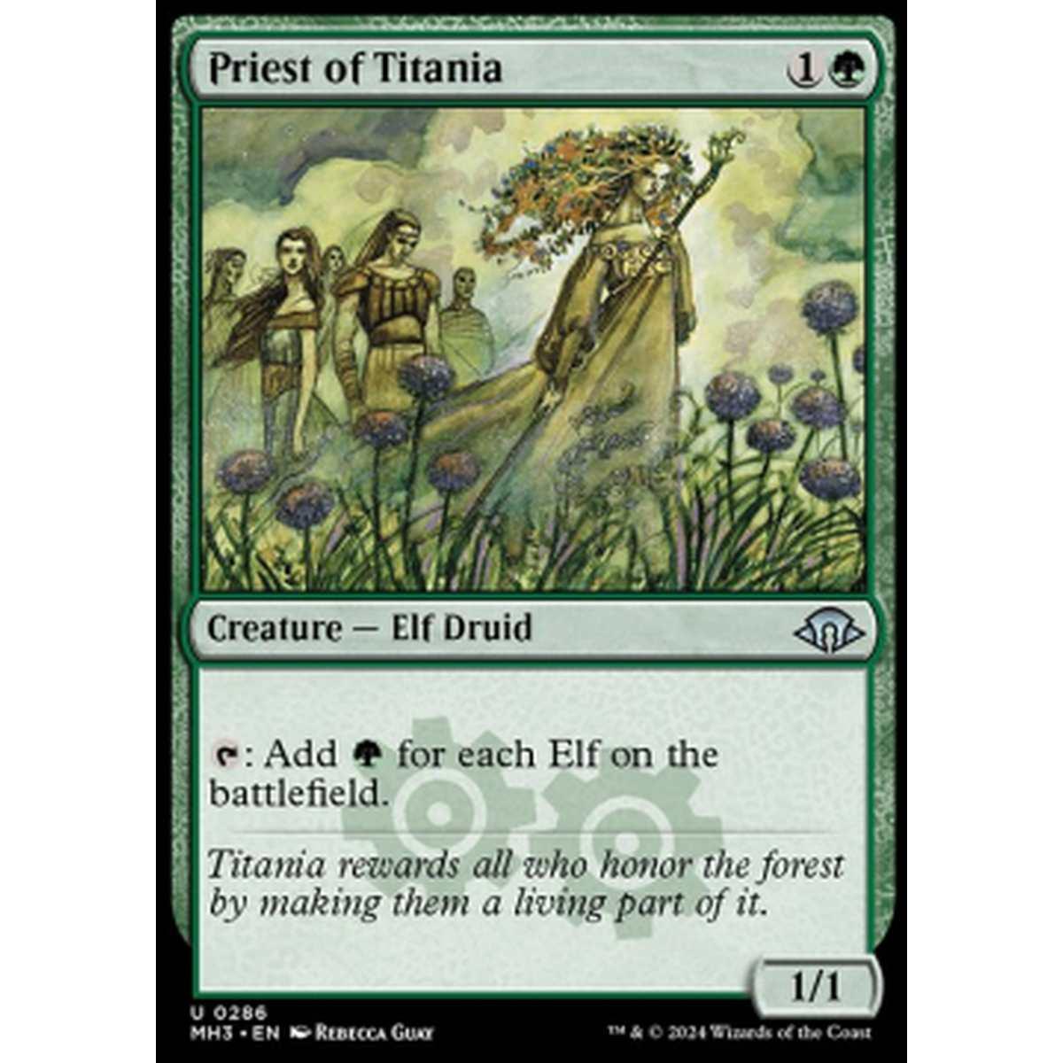 Priest of Titania - Priest of Titania - [MH3] [NM] [Foil]