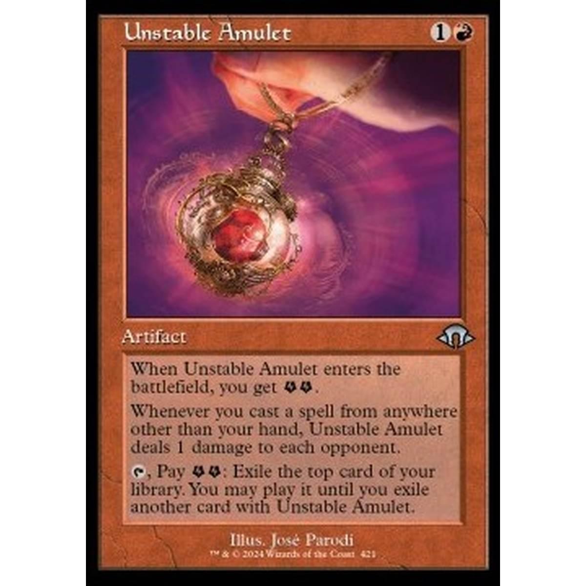 Unstable Amulet (V.1) - Unstable Amulet (V.1) - [XMH3] [NM]