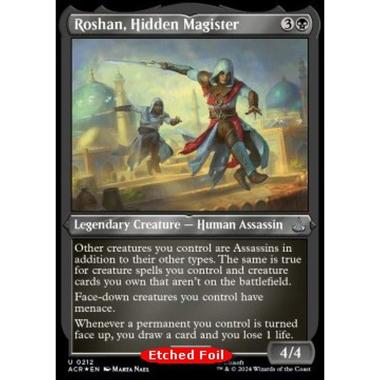 Roshan, Hidden Magister (V.2) - Roshan, Hidden Magister (V.2) - [XACR] [NM] [Foil]