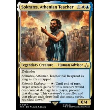 Sokrates, Athenian Teacher - Sokrates, Athenian Teacher - [ACR] [NM] [Foil]