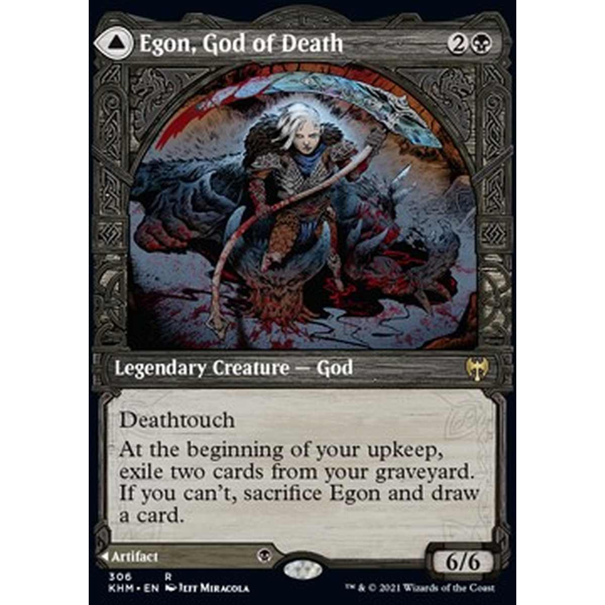 Egon, God of Death // Throne of Death - Egon, God of Death // Throne of Death - [XKHM] [NM]