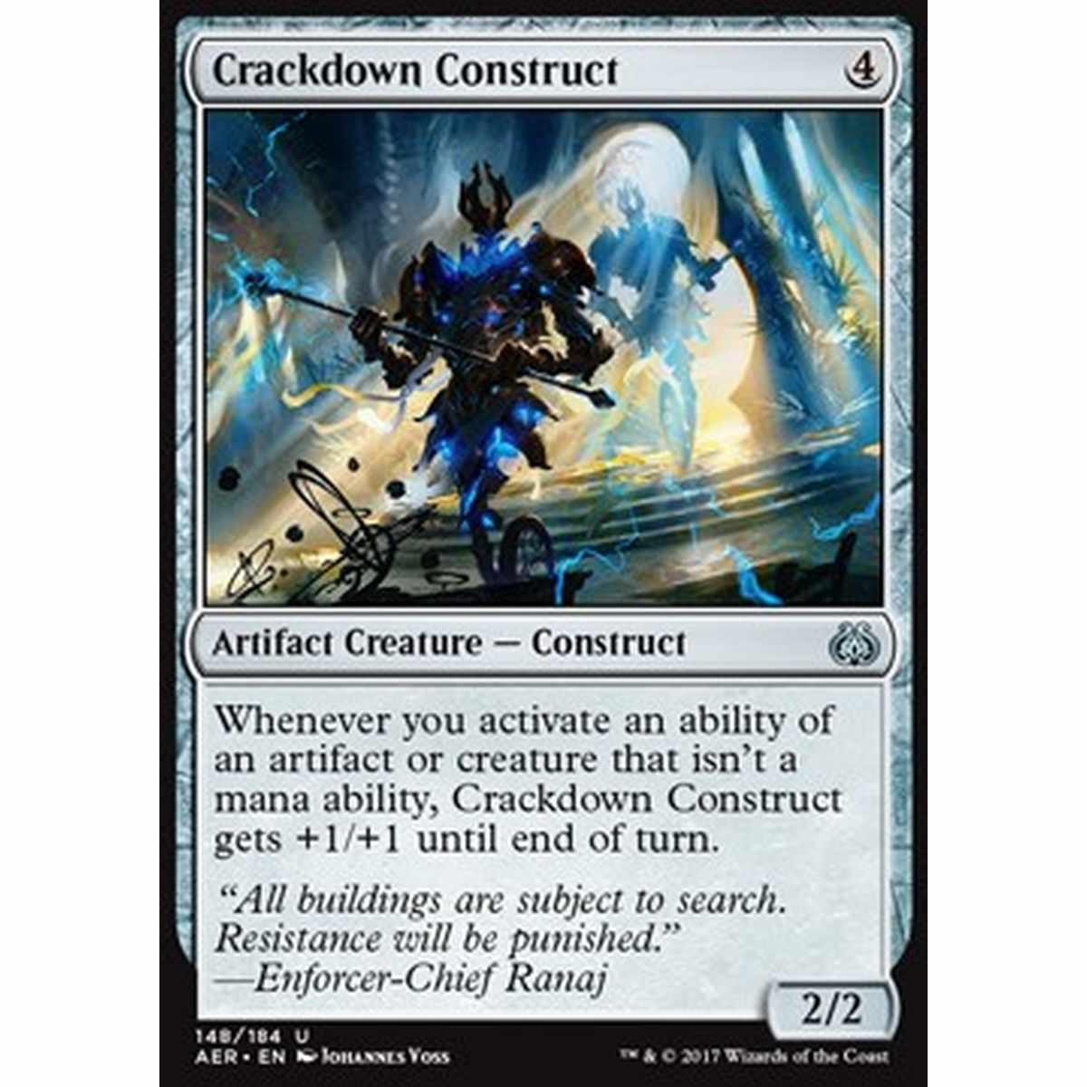 Crackdown Construct - Costrutto Repressore - [AER] [NM]