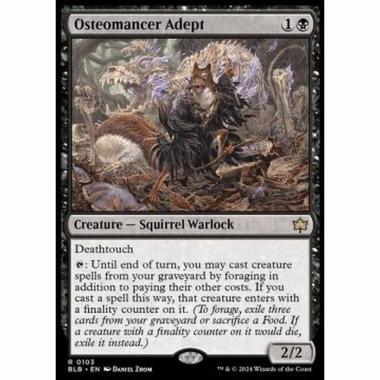 Osteomancer Adept - Osteomancer Adept - [BLB] [NM]