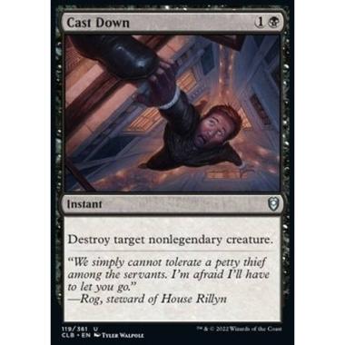 Cast Down - Cast Down - [CLB] [NM] [Foil]