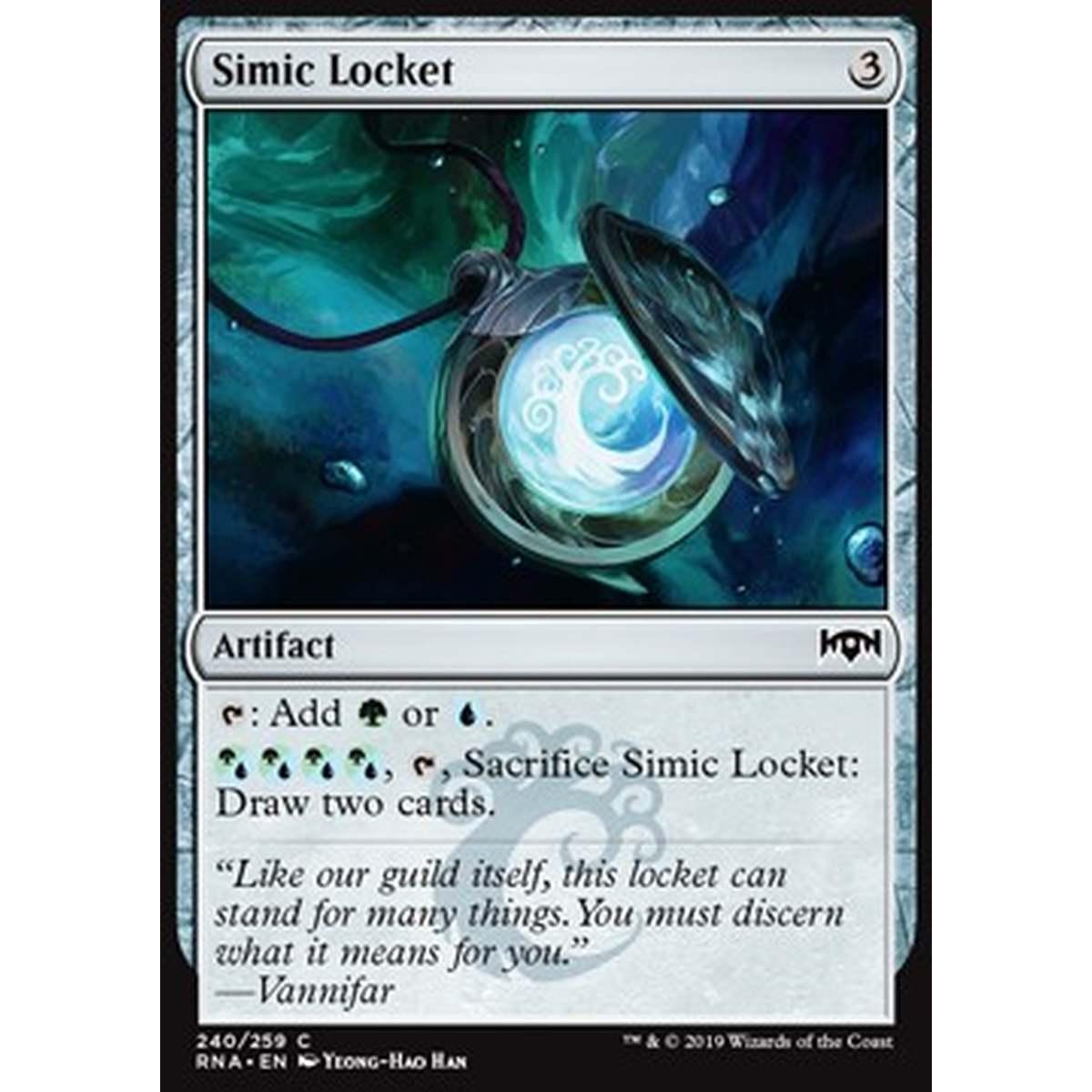 Simic Locket - Medaglione Simic - [RNA] [NM]