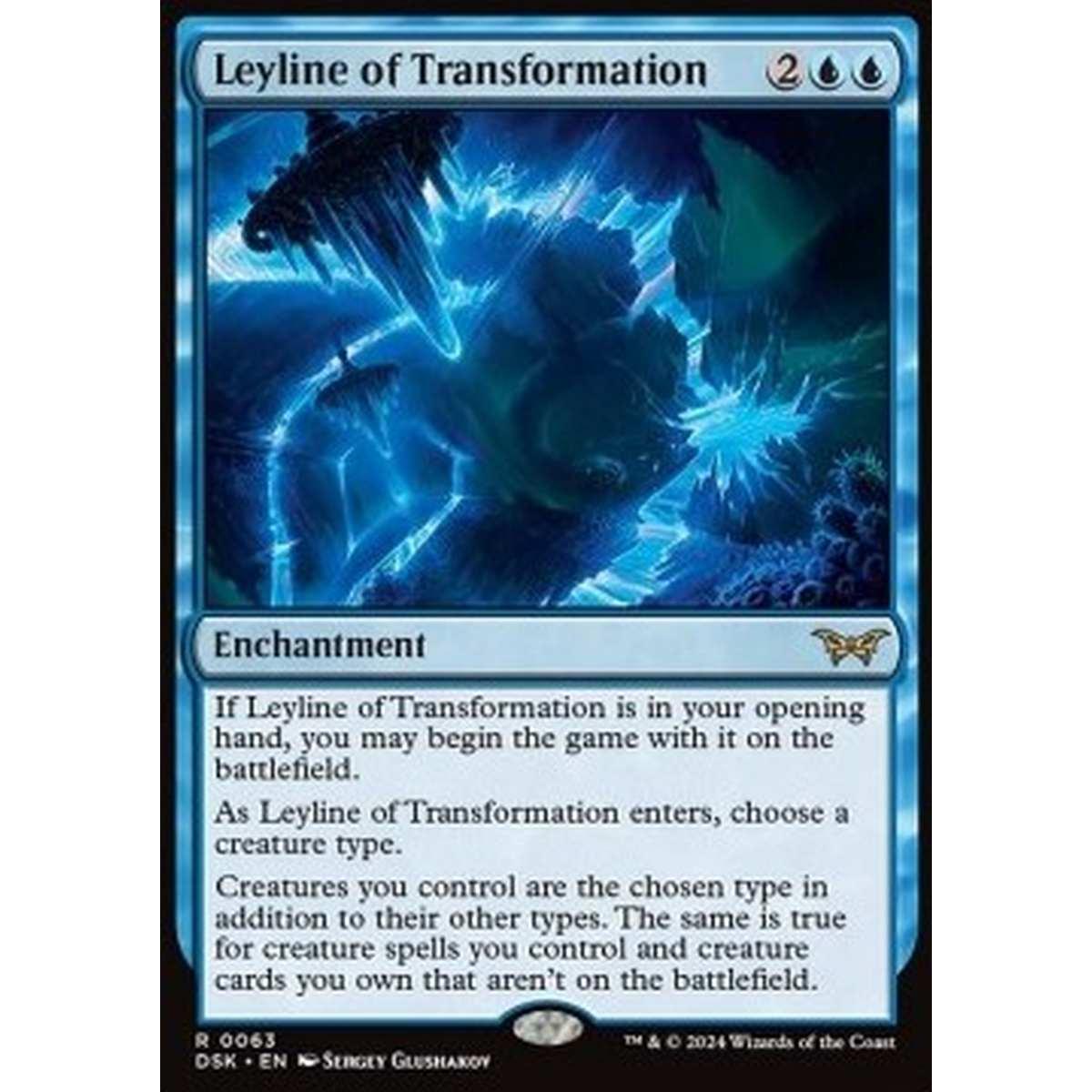 Leyline of Transformation - Leyline of Transformation - [DSK] [NM]