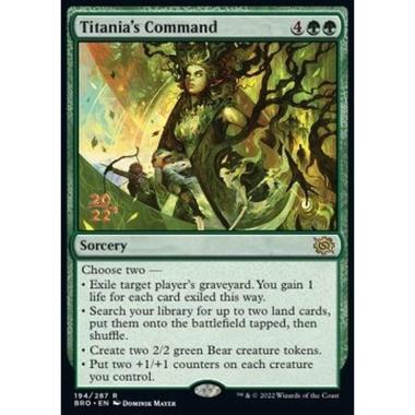 Titania's Command (V.1) - Comando di Titania (V.1) - [PBRO] [NM] [Foil]