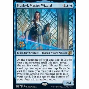 Hurkyl, Master Wizard (V.1) - Hurkyl, Maga Magistrale (V.1) - [PBRO] [NM] [Foil]